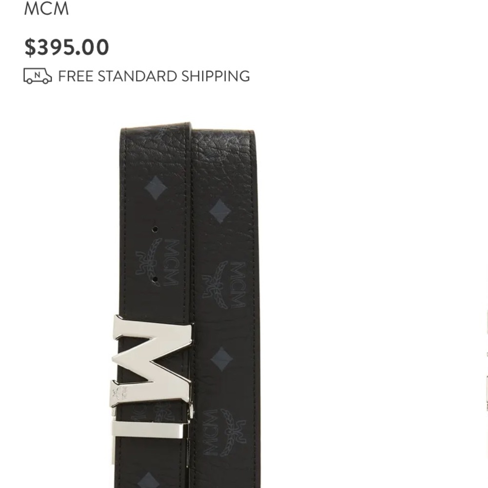 MCM reversible belt size medium
